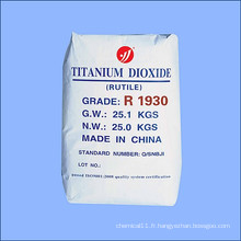 Diodoxyde de titane de rutile de première qualité à haute opacité pour la fabrication de papiers